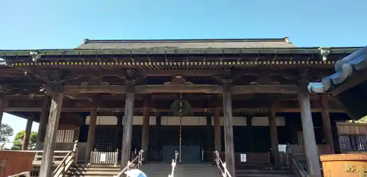 法華経寺の本殿・本堂