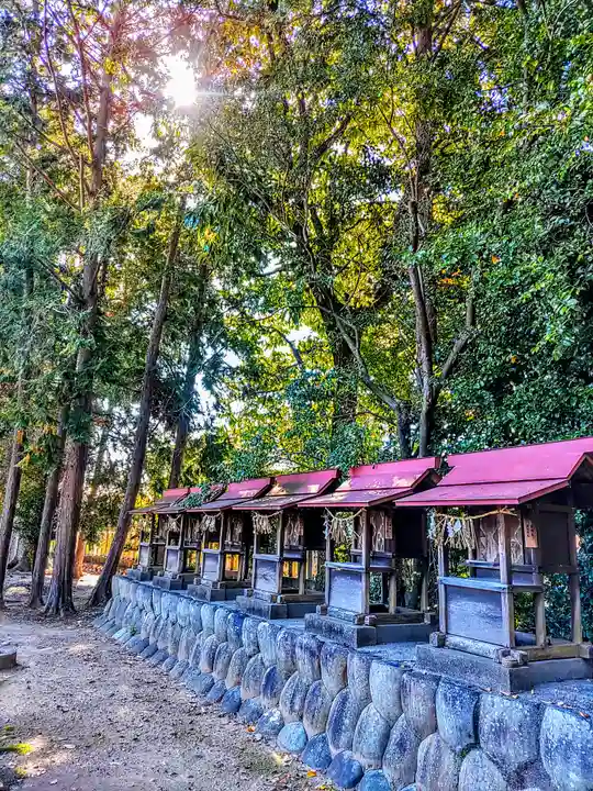 八所神社(八所社)の末社・摂社