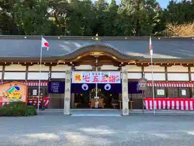 意賀美神社の本殿・本堂