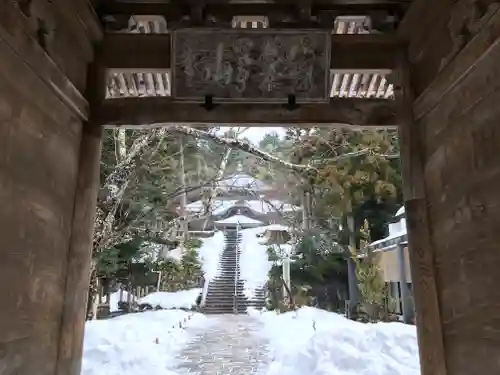 松尾寺の山門・神門