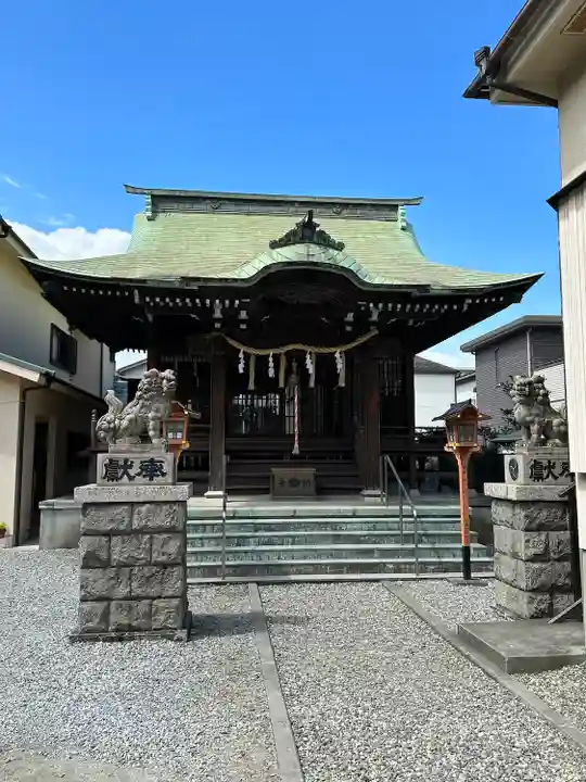 杉山神社(和田町)の本殿・本堂