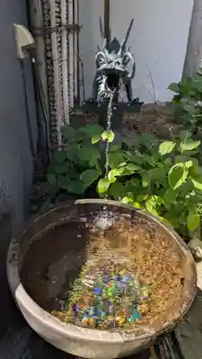 密修寺の手水舎