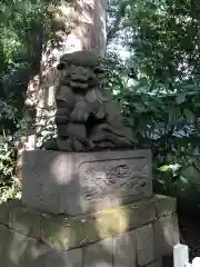 小平神明宮の狛犬