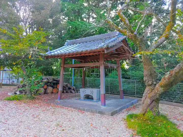 八幡神社(みよし市)の手水舎