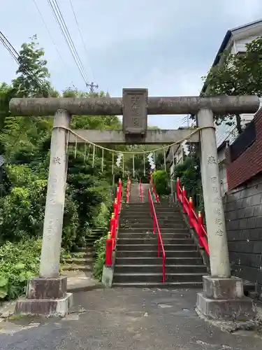 岡村天満宮の鳥居