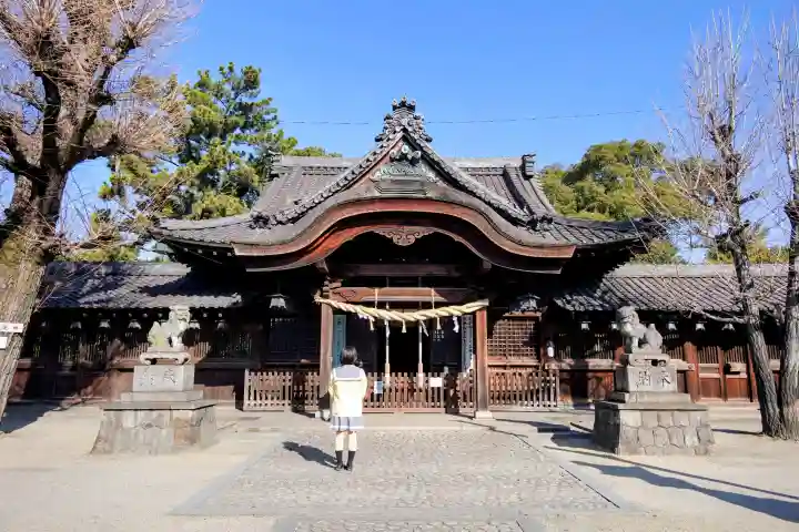 尾張八幡神社の本殿・本堂