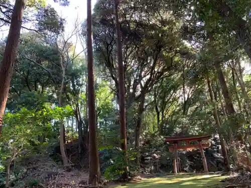 八幡神社の景色