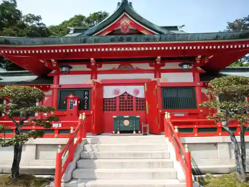 足利織姫神社の本殿