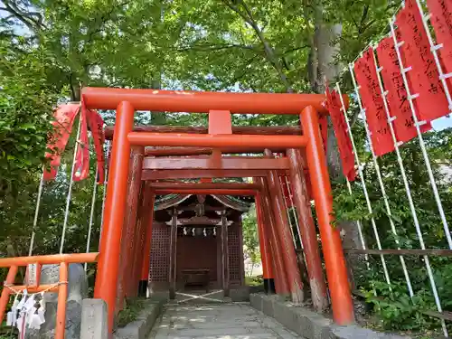 安積國造神社の鳥居