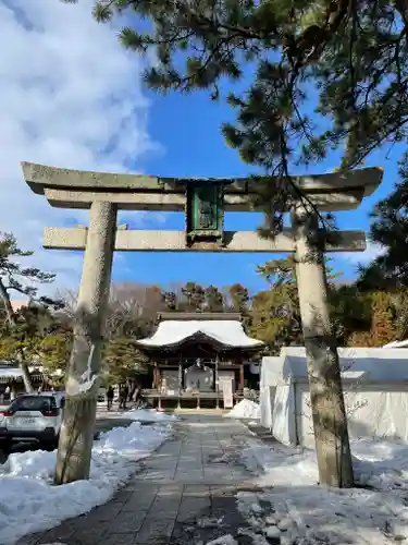 長浜八幡宮の鳥居