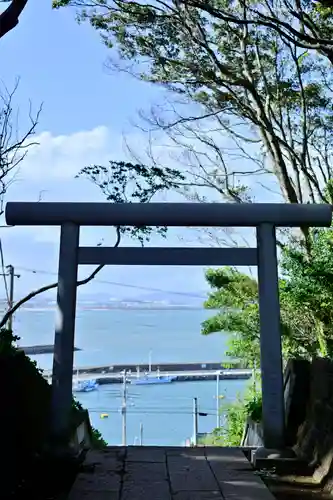 酒列磯前神社の鳥居