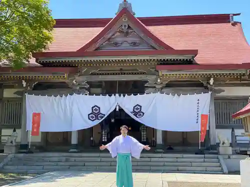 釧路一之宮 厳島神社の本殿