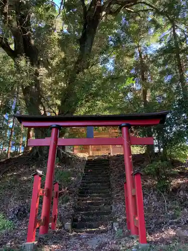 山神神社の鳥居