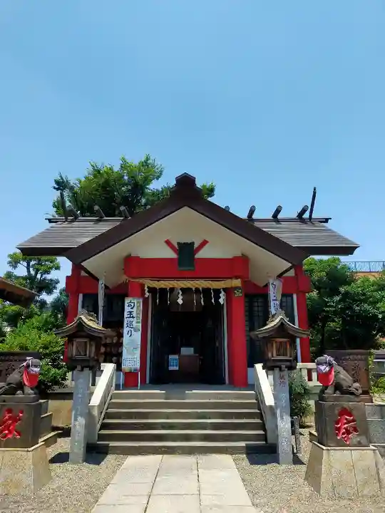 元郷氷川神社の本殿・本堂