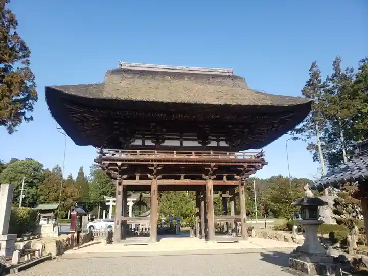苗村神社の山門・神門