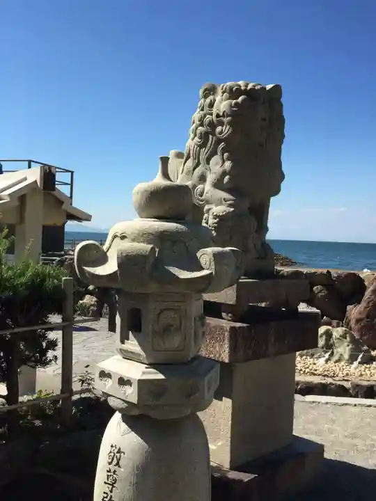 二見興玉神社の狛犬