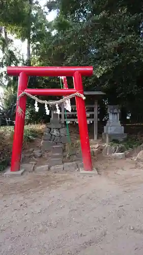 二宮赤城神社の鳥居