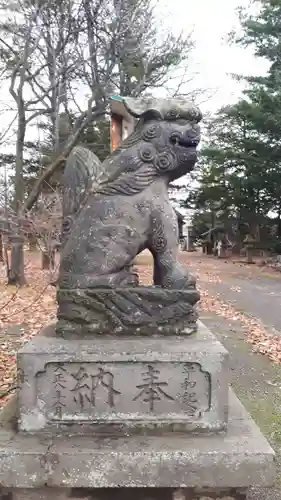 芽生神社の狛犬