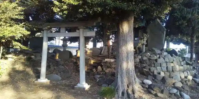 下総野田愛宕神社の鳥居