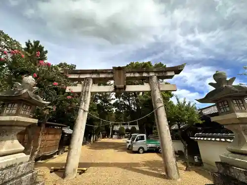 十市御縣坐神社の鳥居