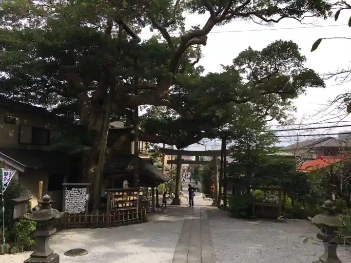 御霊神社の手水舎