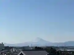 峰白山神社の景色