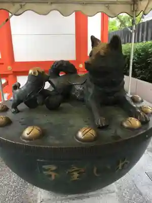 水天宮の狛犬