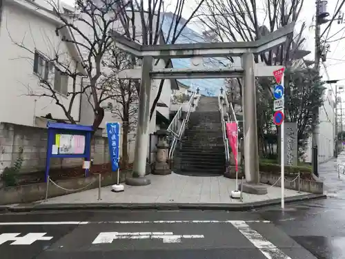 北谷稲荷神社の鳥居