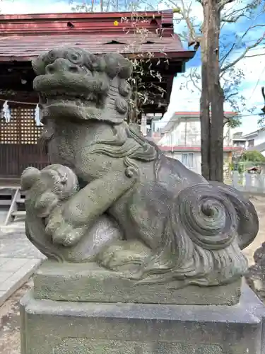 道生神社の狛犬