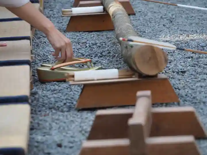 川田八幡神社のお祭り