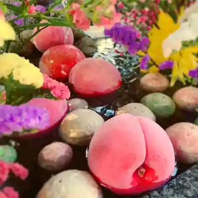 滑川神社 - 仕事と子どもの守り神の手水舎