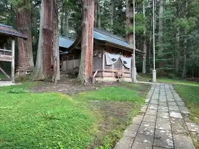 刈谷沢神明宮(長野県)