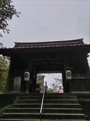笠森寺の山門・神門