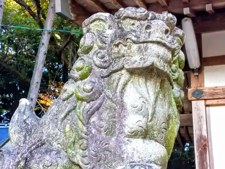 山之神社(北尾山之神社)の狛犬