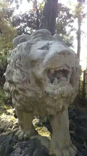 神峰神社の狛犬