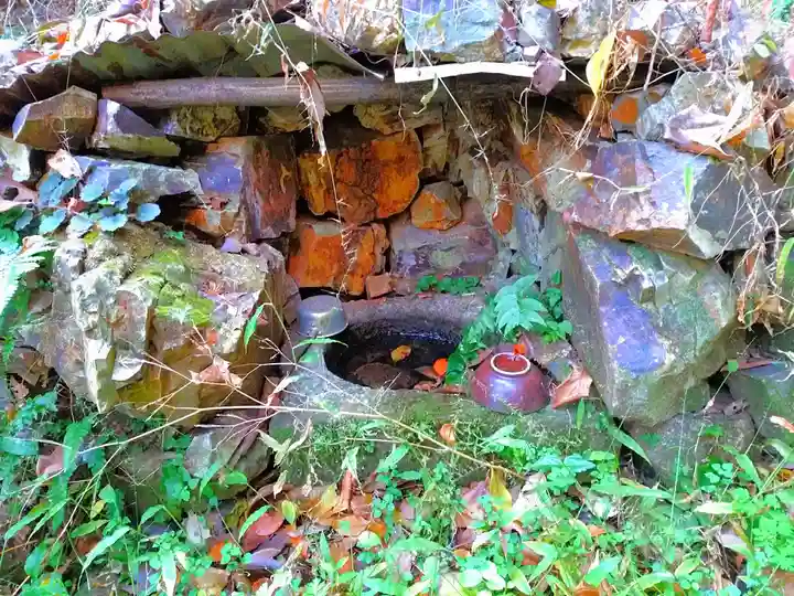 恩徳寺跡の手水舎