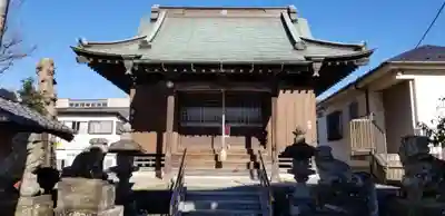 田中仙田稲荷神社の本殿・本堂