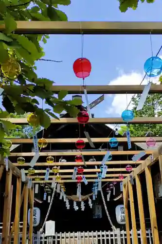 好間熊野神社の景色