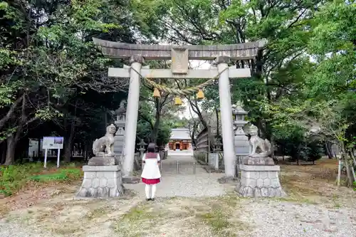 東端八劔神社の鳥居