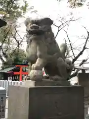 星川杉山神社の狛犬