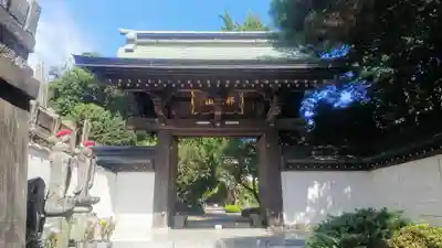 金泉寺の山門・神門