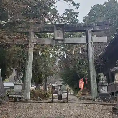 八幡神社(武芸八幡宮)の鳥居