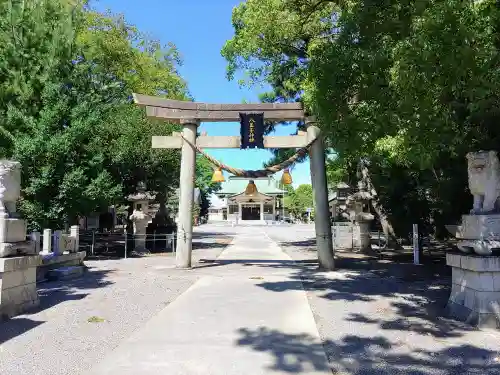 八王子神社の鳥居