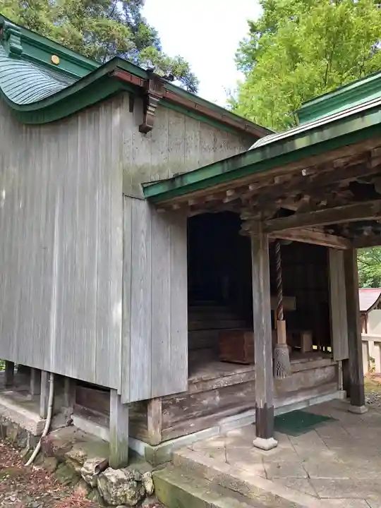 波古神社の本殿・本堂