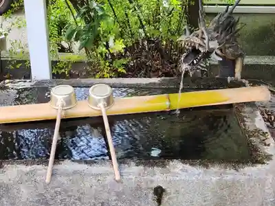 船魂神社の手水舎
