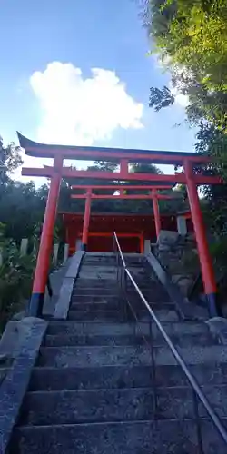 建勲神社の鳥居