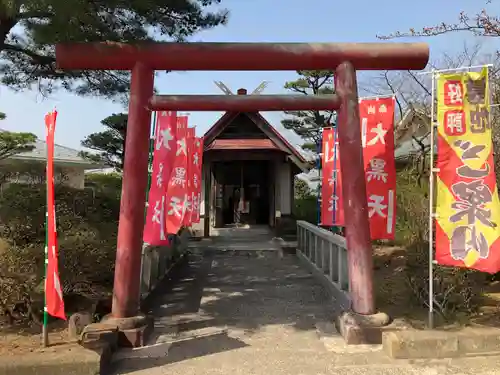 大観密寺の鳥居