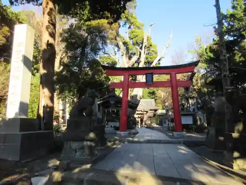 伊古奈比咩命神社の鳥居