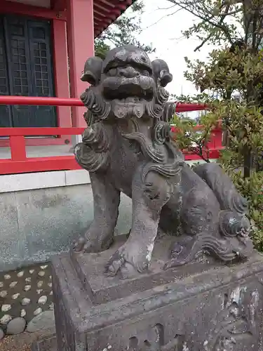 越谷香取神社の狛犬