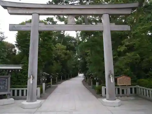 寒川神社の鳥居